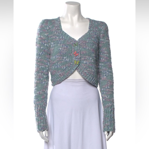 Loveshackfancy Cropped Cardigan - Picture 1 of 5